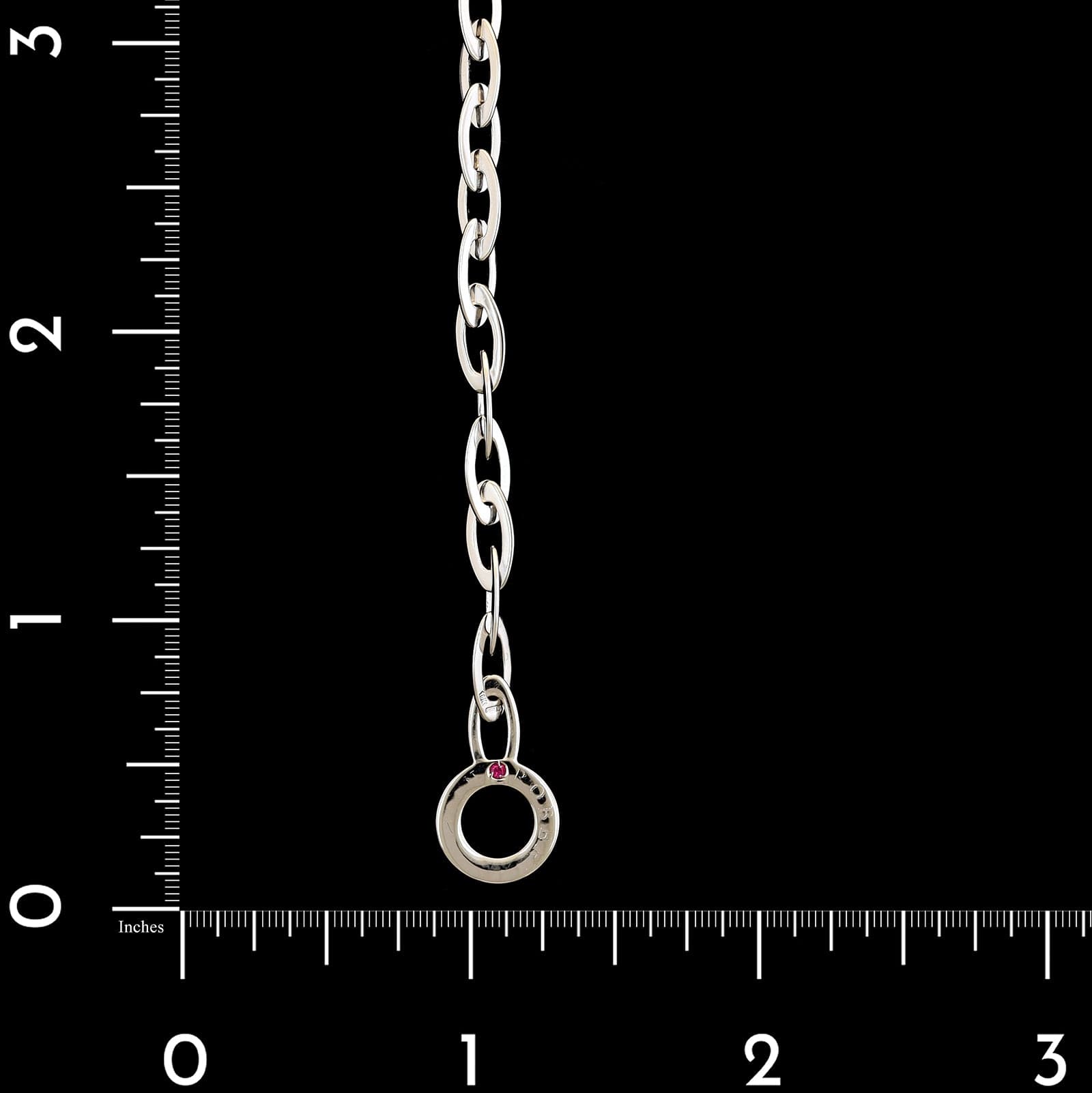 Roberto Coin 18K White Gold Estate Chic and Shine Bracelet