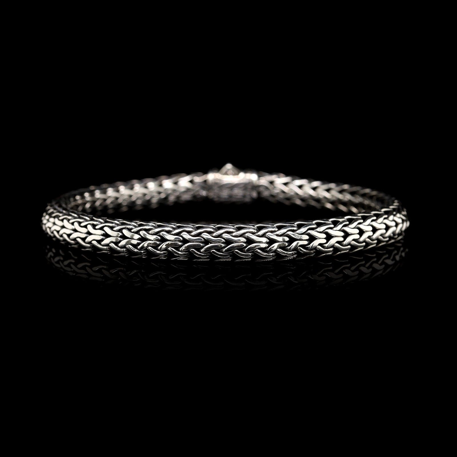 John Hardy Sterling Silver Estate Classic Chain Bracelet