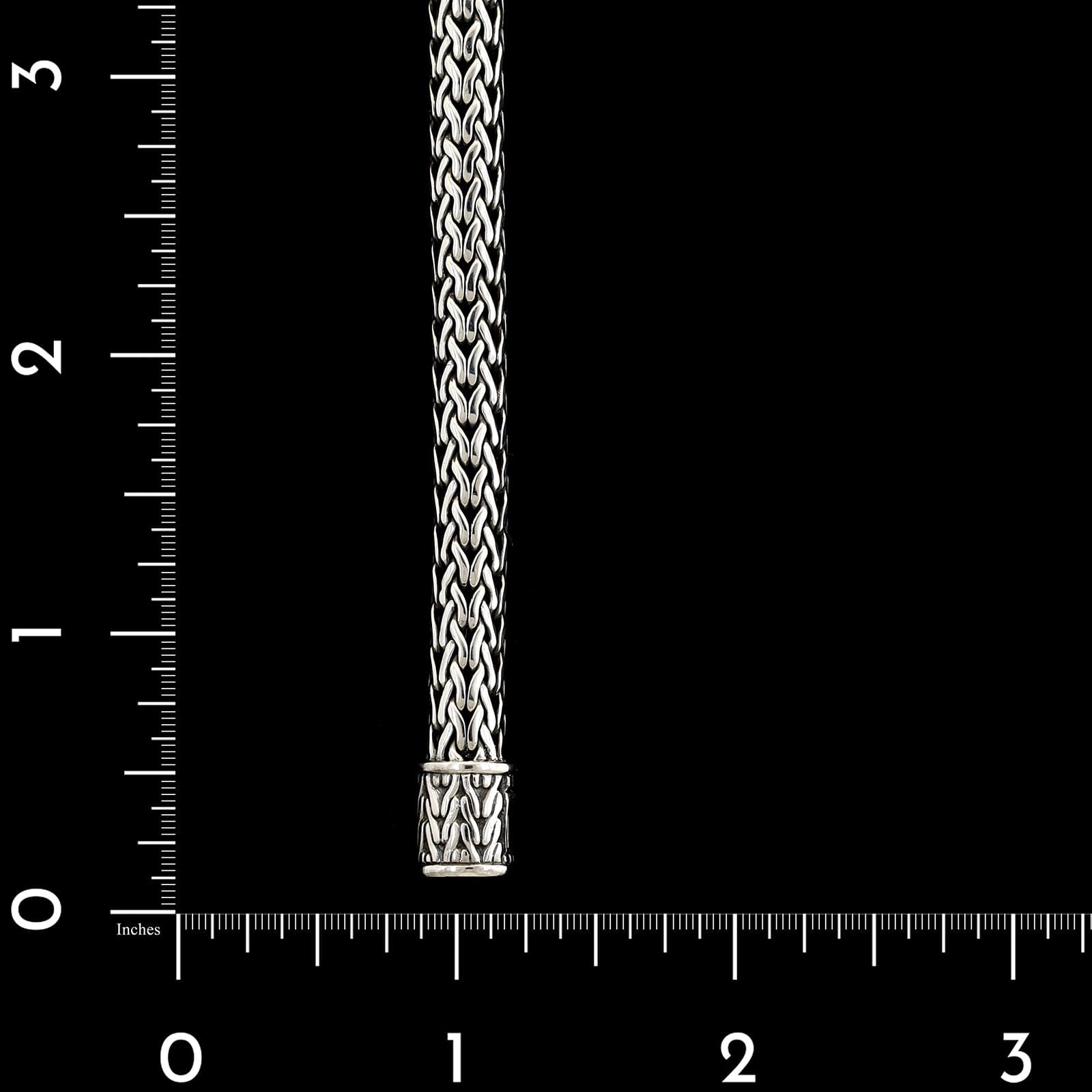 John Hardy Sterling Silver Estate Classic Chain Bracelet