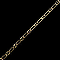 14K Yellow Gold Estate Fancy Link Bracelet
