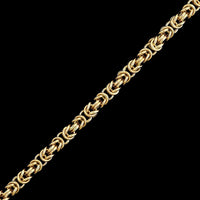 14K Yellow Gold Estate Fancy Link Bracelet