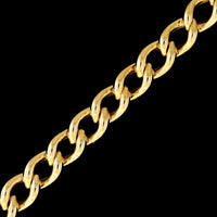 18K Yellow Gold Estate Diamond Link Bracelet