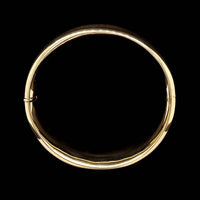 18K Yellow Gold Estate Bangle Bracelet