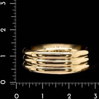 18K Yellow Gold Estate Bangle Bracelet