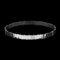 Christian Dior 18K White Gold Estate Gem Diamond Bracelet