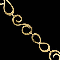 Daniel Spirer 22K Yellow Gold Loop de Loop Bracelet