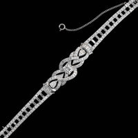 Platinum Estate Diamond Bracelet