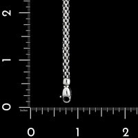 14K White Gold Estate Fancy Link Bracelet