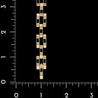 14K Yellow Gold Estate Three Row Bracelet
