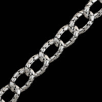 John Hardy Sterling Silver Estate Kali Flat Link Bracelet