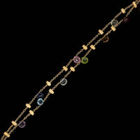 Marco Bicego 18K Yellow Gold Estate Gemset Paradise Bracelet
