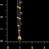 Marco Bicego 18K Yellow Gold Estate Gemset Paradise Bracelet