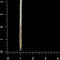 18K Yellow Gold Estate Diamond Bracelet