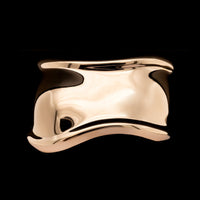 Tiffany & Co. Elsa Peretti 18K Rose Gold Estate Small Bone Cuff Bracelet