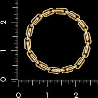 Chimento 18K Yellow Gold Estate Extensible Link Bracelet