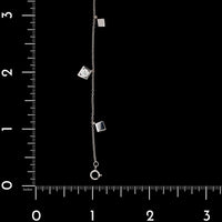 Tiffany & Co. Frank Gehry 18K White Gold Estate Diamond Torque Bead Bracelet