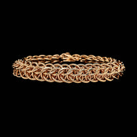 14K Yellow Gold Estate Fancy Link Bracelet