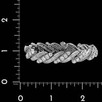 Vintage Platinum Estate Diamond Bracelet