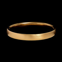 18K Yellow Gold Estate Hinged Bangle Bracelet