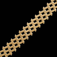 14K Yellow Gold Estate Fancy Link Bracelet