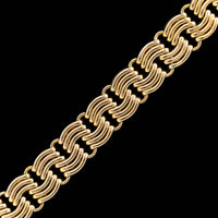 14K Yellow Gold Estate Fancy Link Bracelet