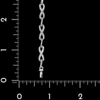 14K White Gold Estate Diamond Bracelet