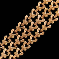 18K Yellow Gold Estate Fancy Link Bracelet