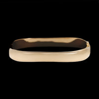 14K Yellow Gold Hinged Bangle Bracelet