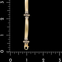 14K Two-tone Gold Bracelet