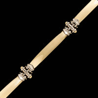 14K Two-tone Gold Bracelet