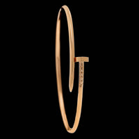 Cartier 18K Rose Gold Estate "Juste un Clou" Bracelet