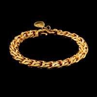 22K Yellow Gold Estate Fancy Link Bracelet