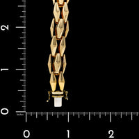 Fope 18K Yellow Gold Estate Diva Link Bracelet