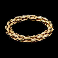 Fope 18K Yellow Gold Estate Diva Link Bracelet