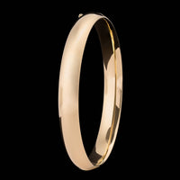 14K Yellow Gold Estate Hinged Bangle Bracelet
