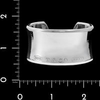 Tiffany & Co. Sterling Silver Estate 1837 Cuff Bracelet