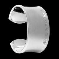Tiffany & Co. Sterling Silver Estate 1837 Cuff Bracelet