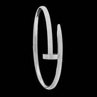Cartier 18K White Gold Estate "Juste un Clou" Bracelet