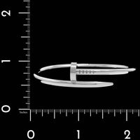 Cartier 18K White Gold Estate "Juste un Clou" Bracelet
