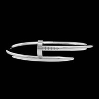 Cartier 18K White Gold Estate "Juste un Clou" Bracelet