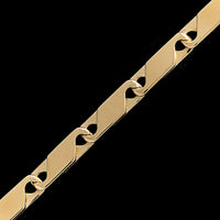 18K Yellow Gold Estate Fancy Link Bracelet