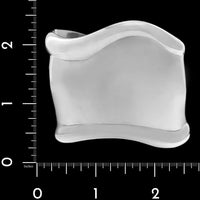Vintage Tiffany & Co. Sterling Silver Elsa Peretti Medium Right Bone Cuff Bracelet