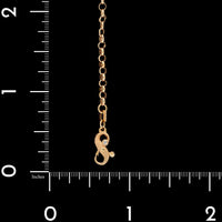 14K Rose Gold Estate Enamel Diamond Bee Bracelet