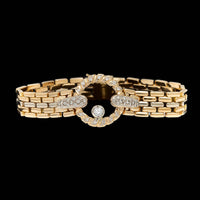 Goharbin 18K Two-tone Gold Estate Diamond Bracelet