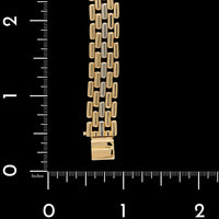 Goharbin 18K Two-tone Gold Estate Diamond Bracelet