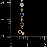 Pasquale Bruni 18K Rose Gold Estate Figlia Dei Fiori Gemstone Bracelet
