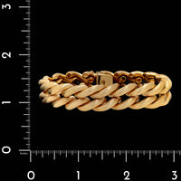 18K Yellow Gold Estate Double San Marco Bracelet