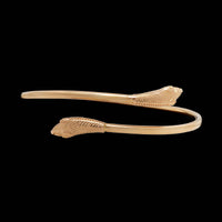 14K Rose Gold Estate Snake Bangle Bracelet