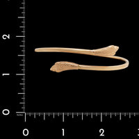 14K Rose Gold Estate Snake Bangle Bracelet