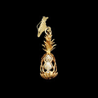 14K Yellow Gold Estate Hawaiian Pineapple Charm